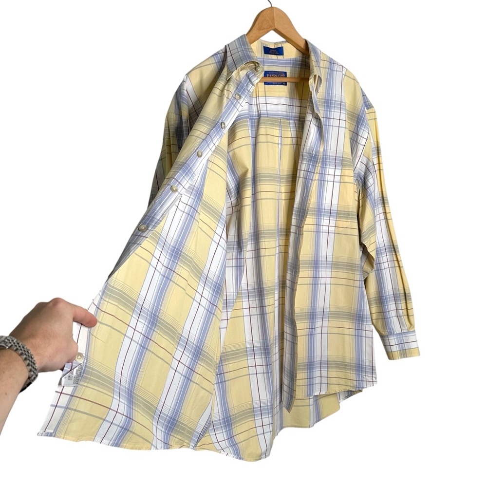 Pendleton Plaid Button Down Shirt - image 5